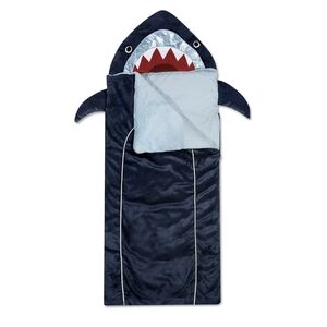 Shark Kids Sleeping Bag Convertible Pillow